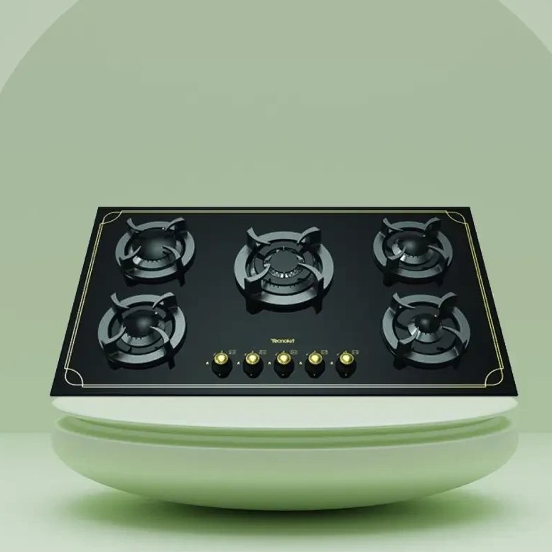 گاز پنج شعله شیشه ای تکنو کیت مدل آندریا TK-525 