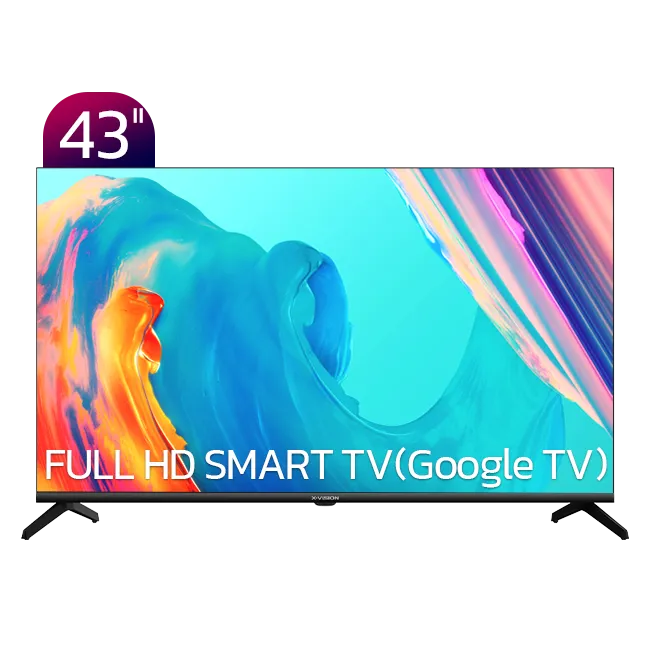تلویزیون HD هوشمند ایکس ویژن مدل XH605 سایز 43 اینچ